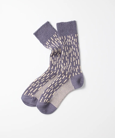 Rain Drop Crew Socks