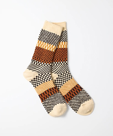 Check & Step Socks