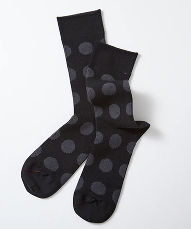 Porthole Dot Socks