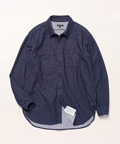 トップス rurumu: Daydream big collar shirt 23SS Kiss-stained collars & daydream sleeve Women's heavyweight