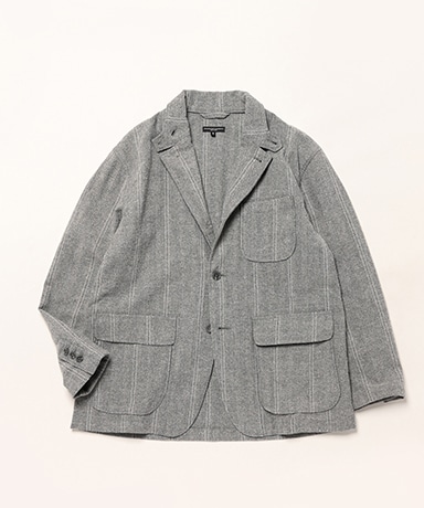Loiter Jacket - Wool Striped HB