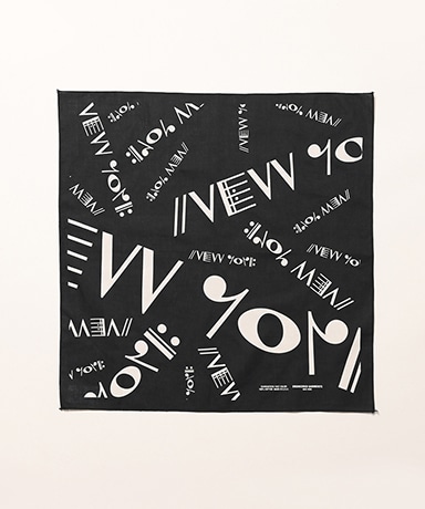 Printed Bandana - NY