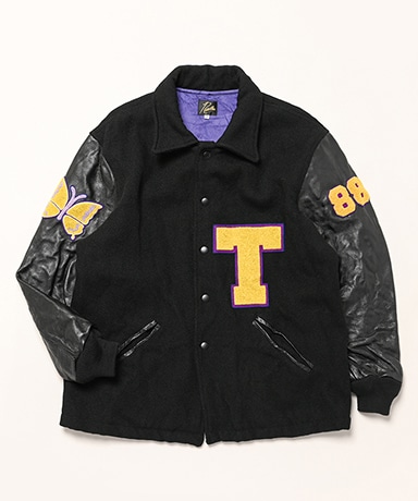 Lettered Coat - Wool Melton