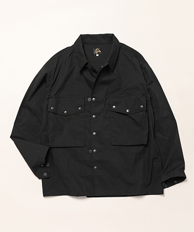 Field Jacket - C/N Oxford(M(MEN) Black/ブラック): NEEDLES