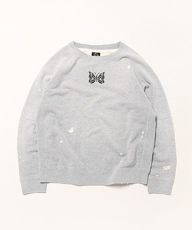 Deconstructed Sweat Shirt - Cotton French Terry