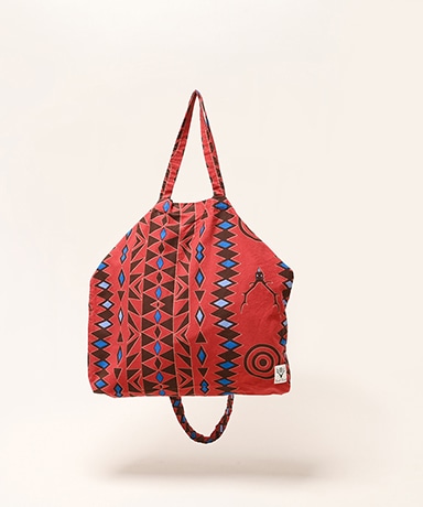 Grocery Bag - Flannel Cloth/Printed