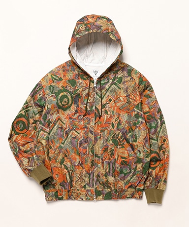 Zipped Work Hoody - Cotton Ripstop / Printed