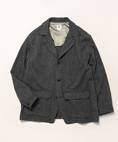 Pen Jacket - Wool Nep Tweed
