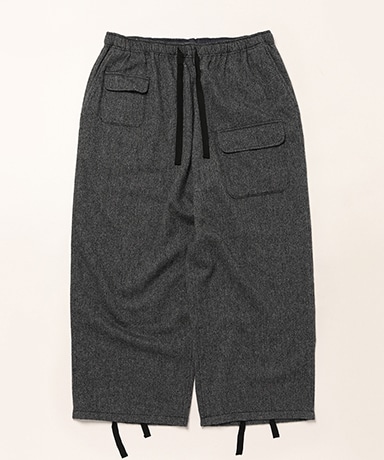 String Balloon Pant - Wool Nep Tweed