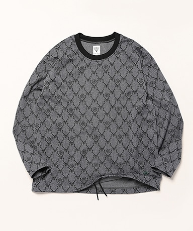 String Crew Neck Shirt - Poly Jq. / Skull&Target