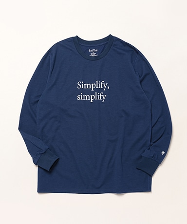 L/S Crew Neck Tee-Simplify, Simplify