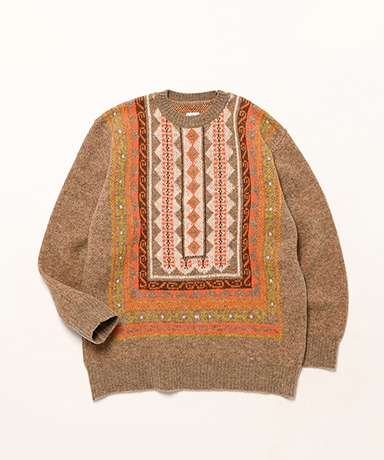 Crew Neck Sweater - Shetland