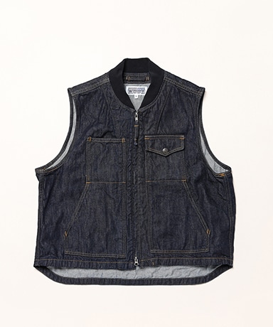 Utility Vest - 12oz Cone Denim