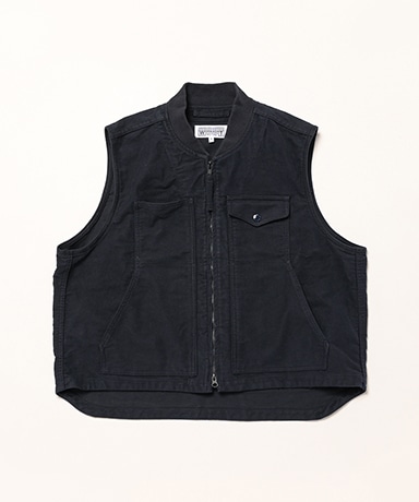 Utility Vest - Cotton Moleskin