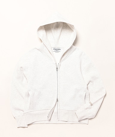 クロップド FULL ZIP HOODIE