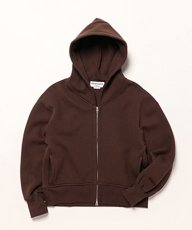 クロップド FULL ZIP HOODIE