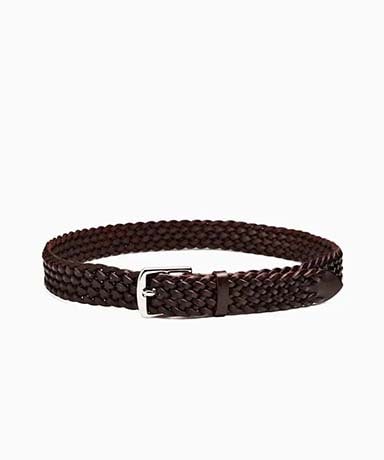 P0058 28mm Basket Weave Plaited Belt