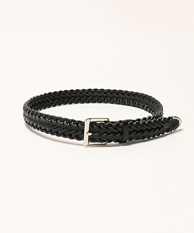 P0300 Russet Plaited Belt With Tip