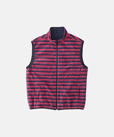 Thermal Fleece Reversible Vest