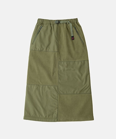 Thermal Fleece Patch Skirt
