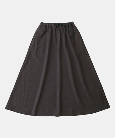 Wool Like Flare Skirt