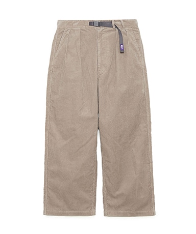 Corduroy Wide Straight Field Pants