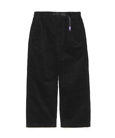 Corduroy Wide Straight Field Pants
