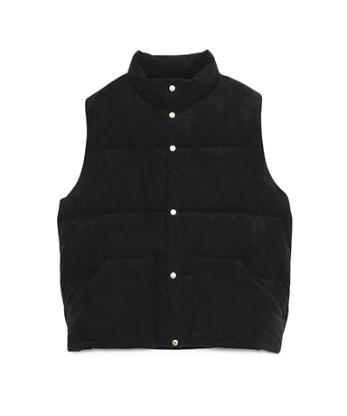 FIELD DOWN VEST Mサイズ ブラック South2 West8］ Multi-Pocket Zipped Down Vest-Cordura Nylon