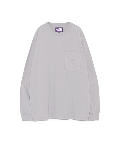 8oz Field Long Sleeve Pocket Tee