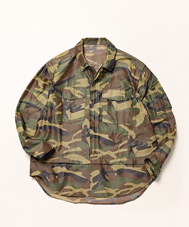 パラドックスZIPシャツCAMO