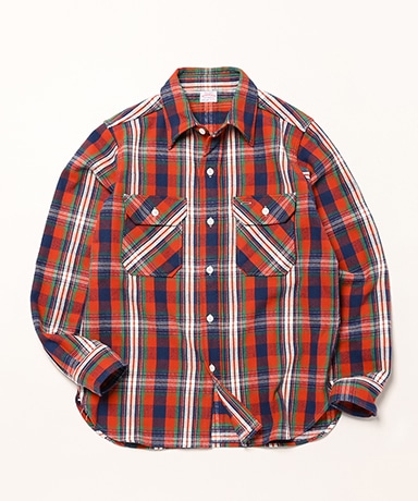 Lot 3104 Flannnel Shirts - D柄 Non Wash