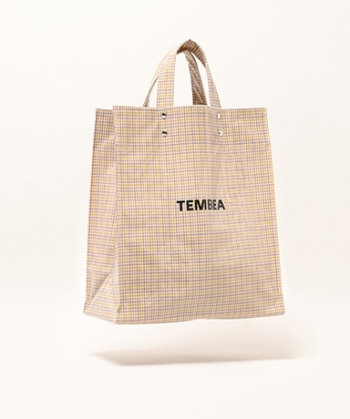 テンベア タンニン染め トートバッグ TEMBEA 男女兼用 TEMBEA Club Tote - Tannin