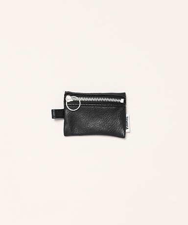 Flat Pouch Mini - Shrink Leather