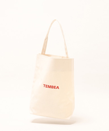 TENBEA バック TEMBEA◇テンベア/トートバッグ/コットン/ブラック : セカンド
