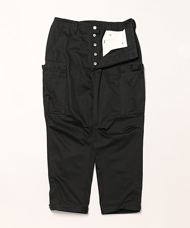 Overgrown Pants 4/5 - Military Satin