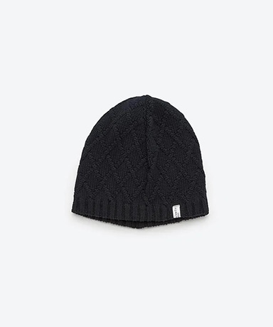 MKNY252902 Cotton Reversible Beanie