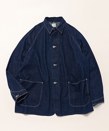 40's WWII Denim Coverall - Loose Fit