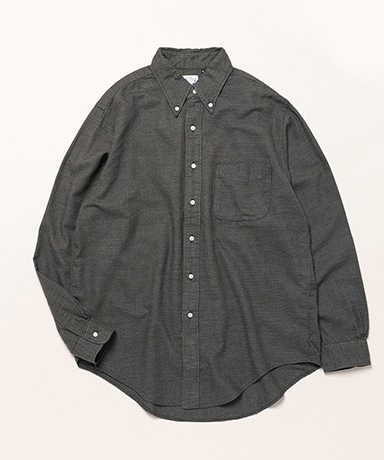 nonnative WORKER SHIRT 2 チェック 半袖 シャツ グレー FW2024_WorkShirt_RK297_418.jpg