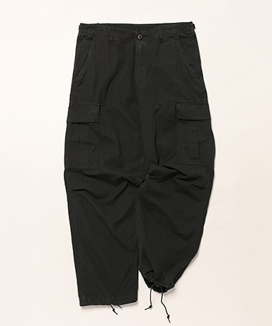 Stone Black Vintage Fit 6 Pockets Cargo Pants