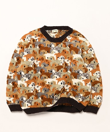Crew Neck Knit - Dog