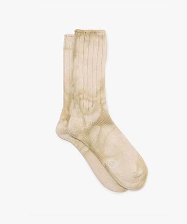Tie-Dyed Crew Socks c/n/Pu