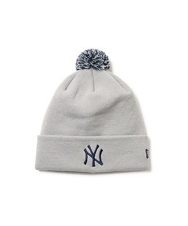 ポンポンニット ニューヨーク・ヤンキース グレー