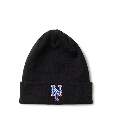 ベーシック カフニット ニューヨーク・メッツ ブラック