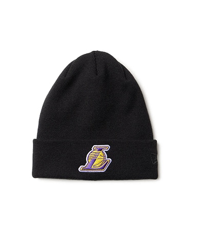 ベーシック カフニット ロサンゼルス・レイカーズ ブラック