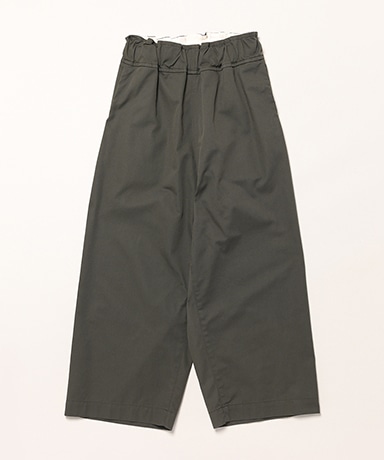 EASY TUCK HALF PANTS【Ameri】 45R umii908 Cotton Half Pants Navy 2 (K-137582) | PLAYFUL