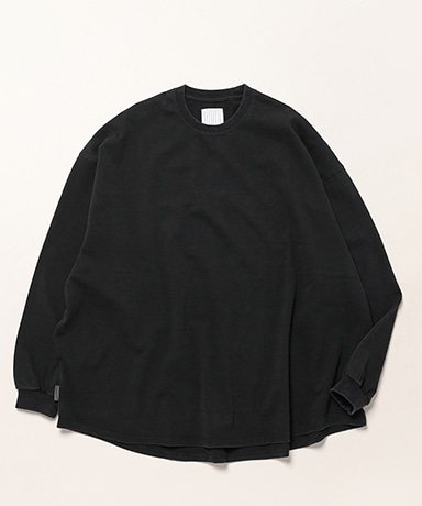 Side Stripe Super Big LS Tee (Discharged)