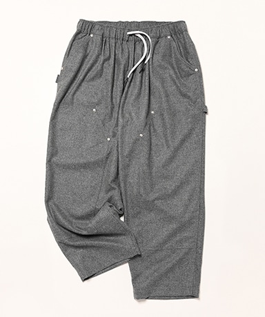 Cashmere Wool Double Knee Pants