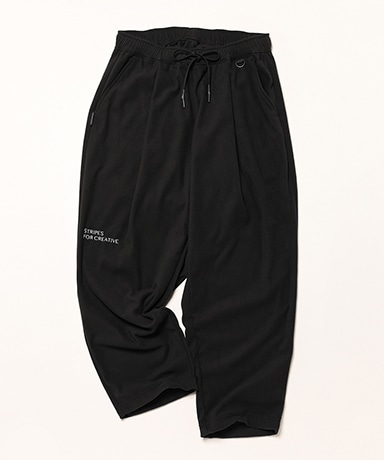 Fleece Wide Tapered Easy Pants