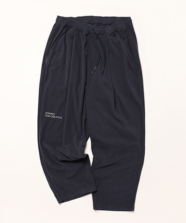 Fleece Wide Tapered Easy Pants