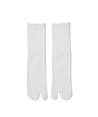 Basic Ribbed Cotton Short Tabi Socks 14